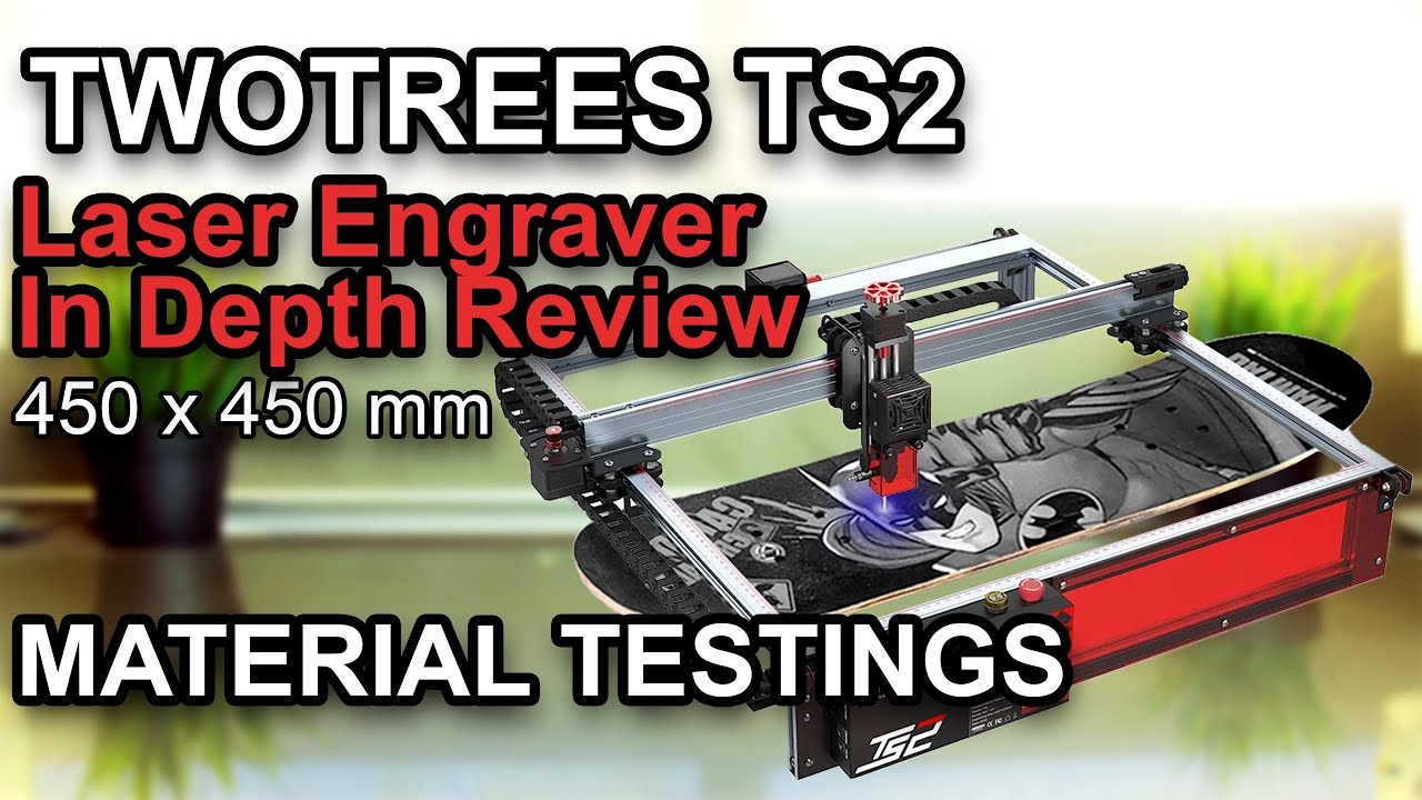 Twotrees TS2 10W Laser Engraver Machine 450x450mm — Kingroon 3D