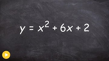Converting an equation to vertex form then determine the vertex