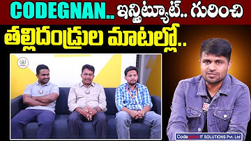 Codegnan : The Best Coding Institute with Real Parents Feedback | SumanTv