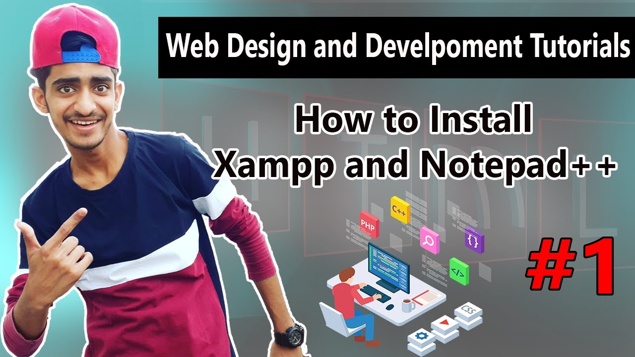 How to Install Xampp and Notepad++ in Pc Tutorial in Hindi / Urdu - YouTube