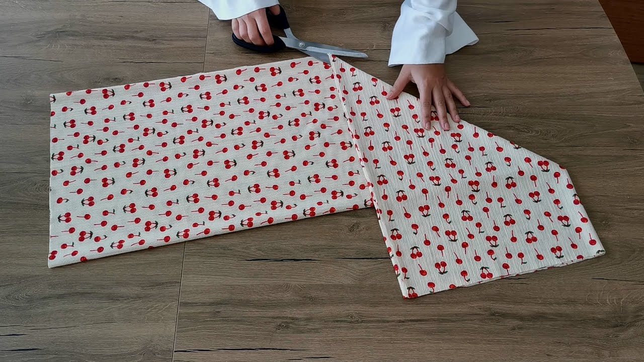 На это платье ушло 1 метр ткани. Это как шутка! 🍒