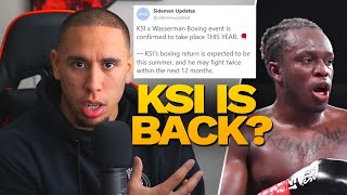 KSI FIGHTING TWICE IN 2022?? - MANAGER LEAKS IT ALL!