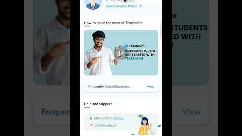 Profile Name Change- teachmint