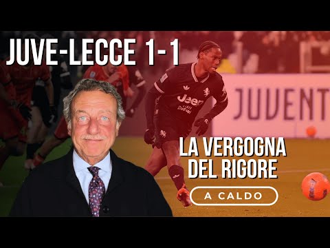Video JUVENTUS-LECCE 1-1: IL 2026 DI DAVID PEGGIO DELL'ANNO SCORSO