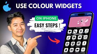 How To Use Color Widgets On iPhone ! screenshot 4