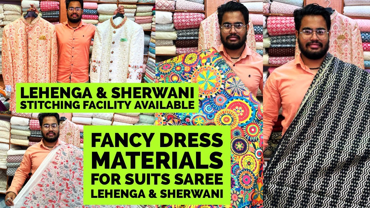 Find Fancy dress suits materials by Swastik creation near me | Surat,  Surat, Gujarat | Anar B2B Business App