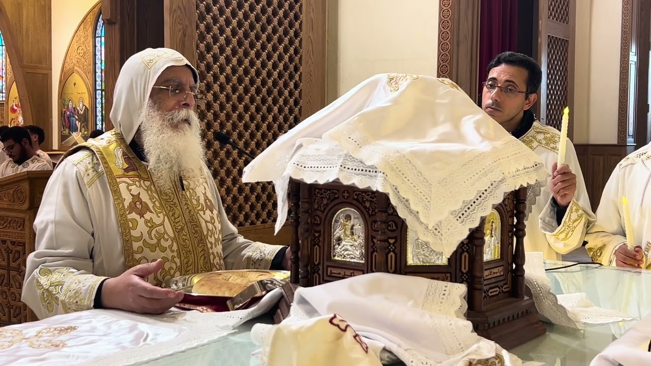 قسمة الصوم المقدس بصوت نيافة الحبر الجليل الانبا دوماديوس أسقف أكتوبر وأوسيم 