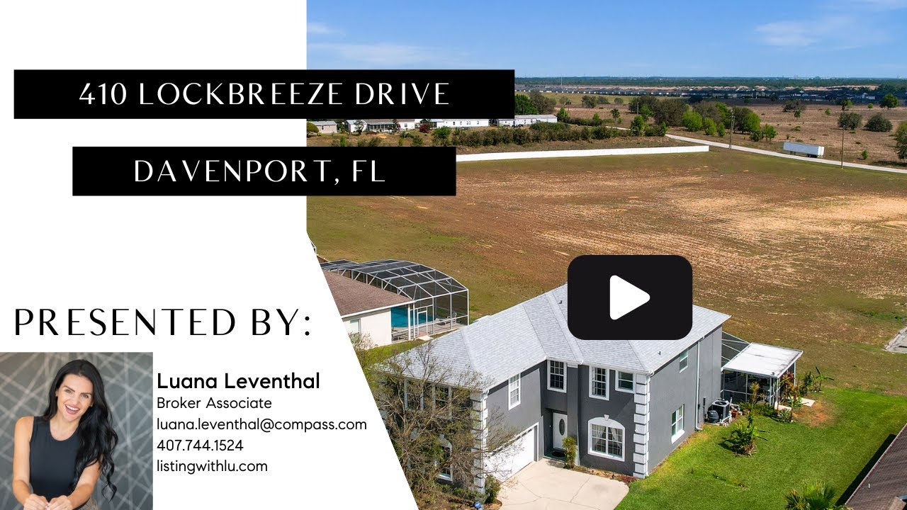 410 Lockbreeze, Pool Home in Hampton Estates, Davenport YouTube