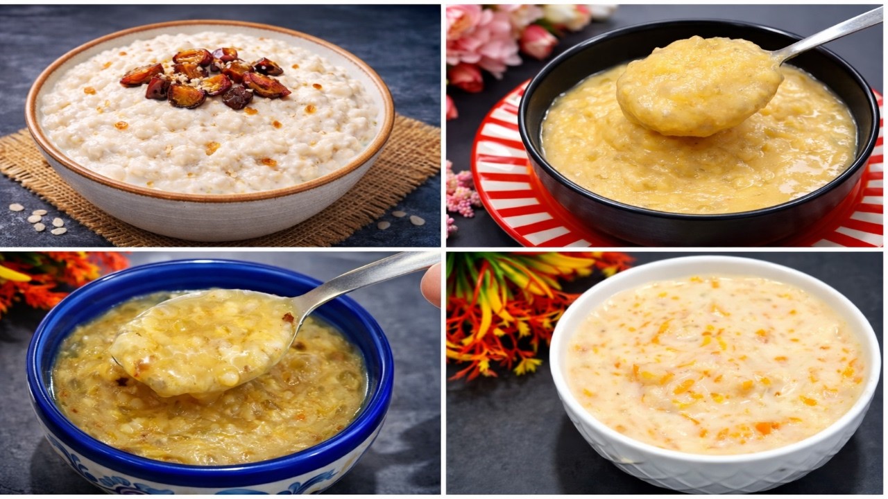 4 Healthy Lunch For Baby 1-5 Years | Baby Food Recipes For 1-5 | Healthy Food Bites