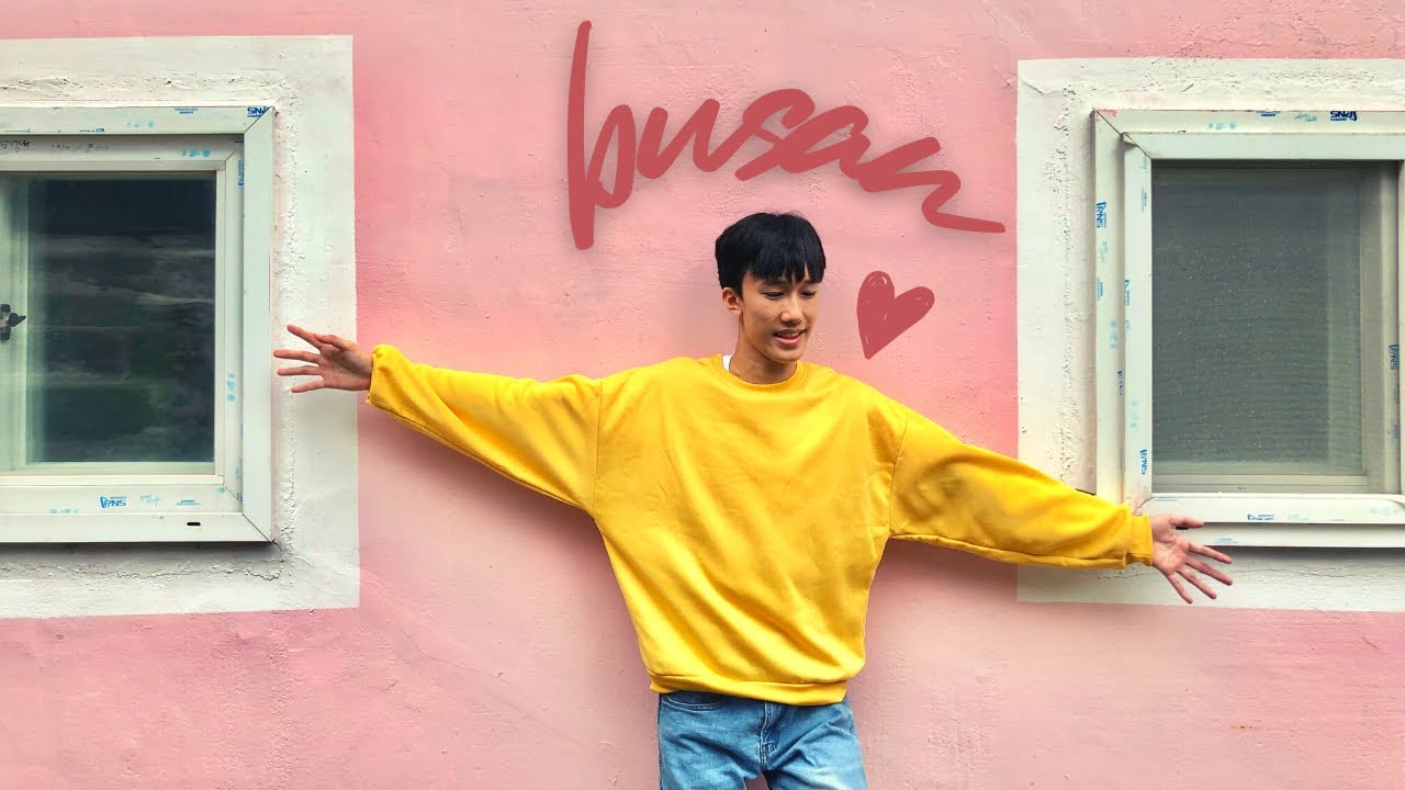 Korea Vlog Pt 1 Trip To Busan Haeundae Beach Gamcheon