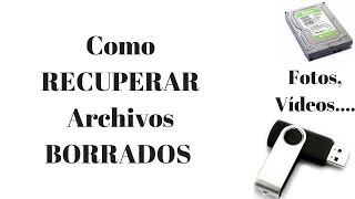 RECUPERAR Archivos BORRADOS 2018 | Fotos, Vídeos ... screenshot 5
