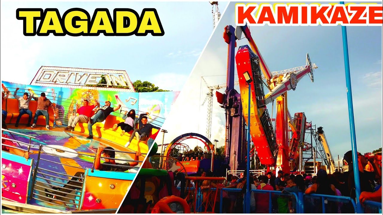 TAGADA Y KAMIKAZE las RUEDAS 🎡🎢 que si dan MIEDO. #elsalvador # ...