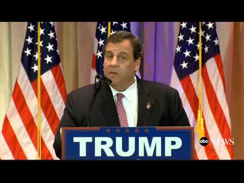 Chris Christie Introducing Donald Trump on Super Tuesday 2016