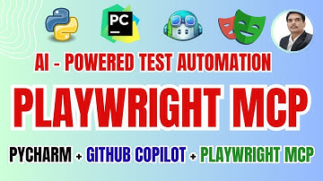 AI-Powered Test Automation with Playwright MCP, GitHub Copilot & PyCharm IDE (Playwright + Python)