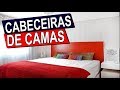 40 CABECEIRAS DE CAMAS COM VÁRIOS MATERIAIS PARA SE INSPIRAR