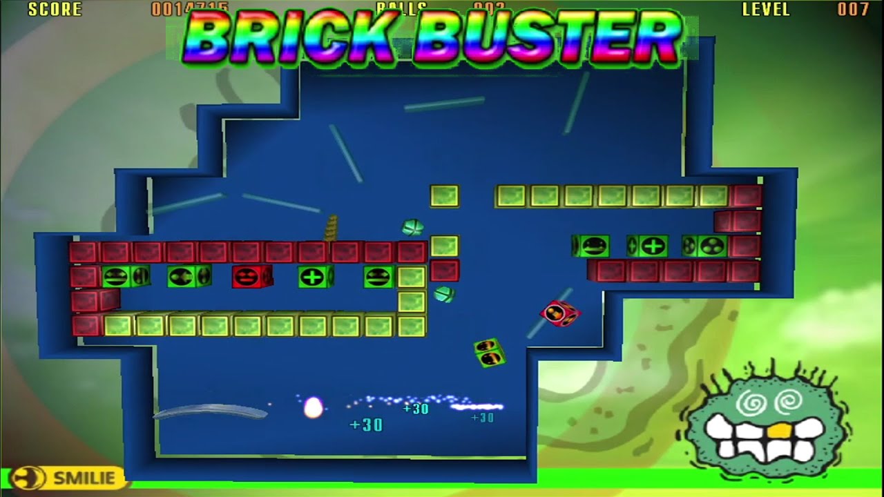 Brick Buster (Windows game 2005) - YouTube