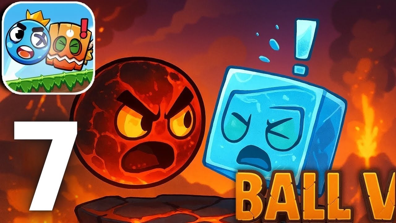 Ball V -Gameplay Walkthrough |Part 7 -New Map(Ice Age🧊)(36-42) -(ios,Android)