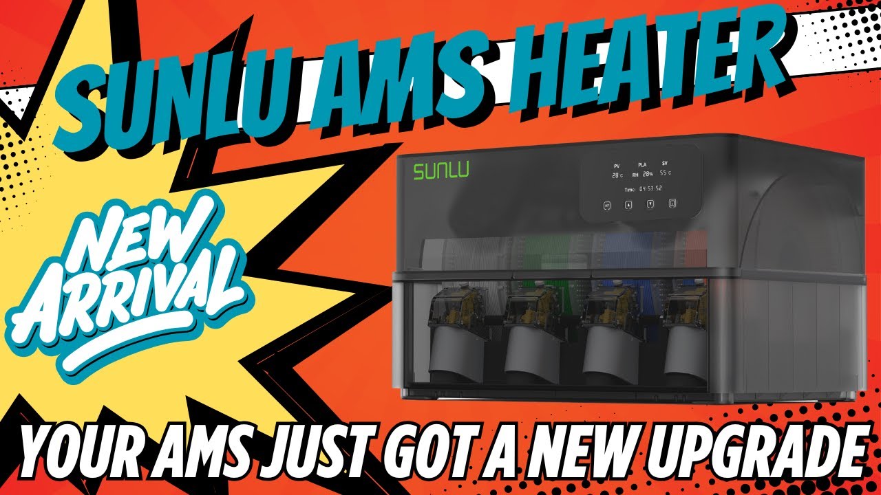Your AMS just got an upgrade! SUNLU AMS Heater - YouTube
