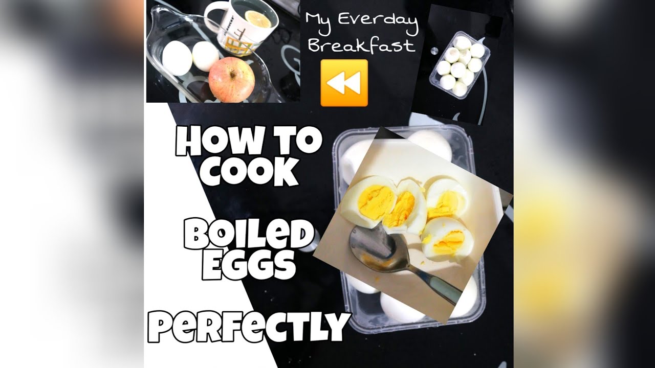 How to Cook Boiled Eggs Perfectly - YouTube