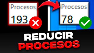 ¡Reducir procesos y optimizar el rendimiento de Windows 10 & 11!