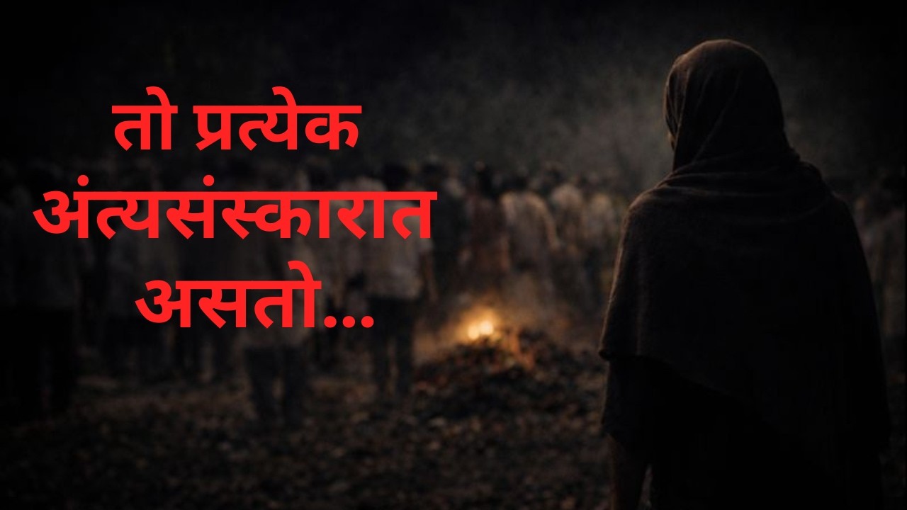 तो अंत्यसंस्कारात उभा होता आणि कुणालाच दिसला नाही. एक थरकाप आणणारी गोष्ट. Ep - 86. SG_HorrorStories