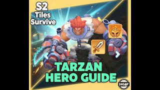 Tiles Survive -Tarzan hero guide: skills, gear, and arena gameplay screenshot 1