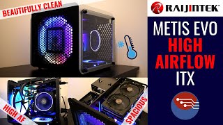 Raijintek Metis EVO - HIGH AIRFLOW ITX Chassis