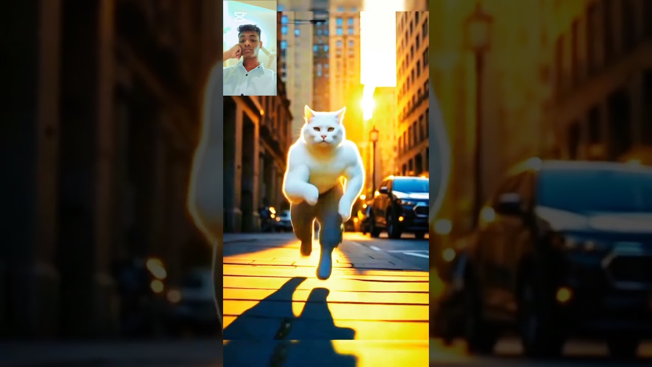 Shocking Cat Transformation.           