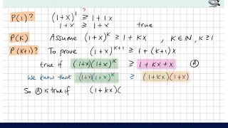 Proof by Induction LCHL eg. 3.3 Inequality Proof