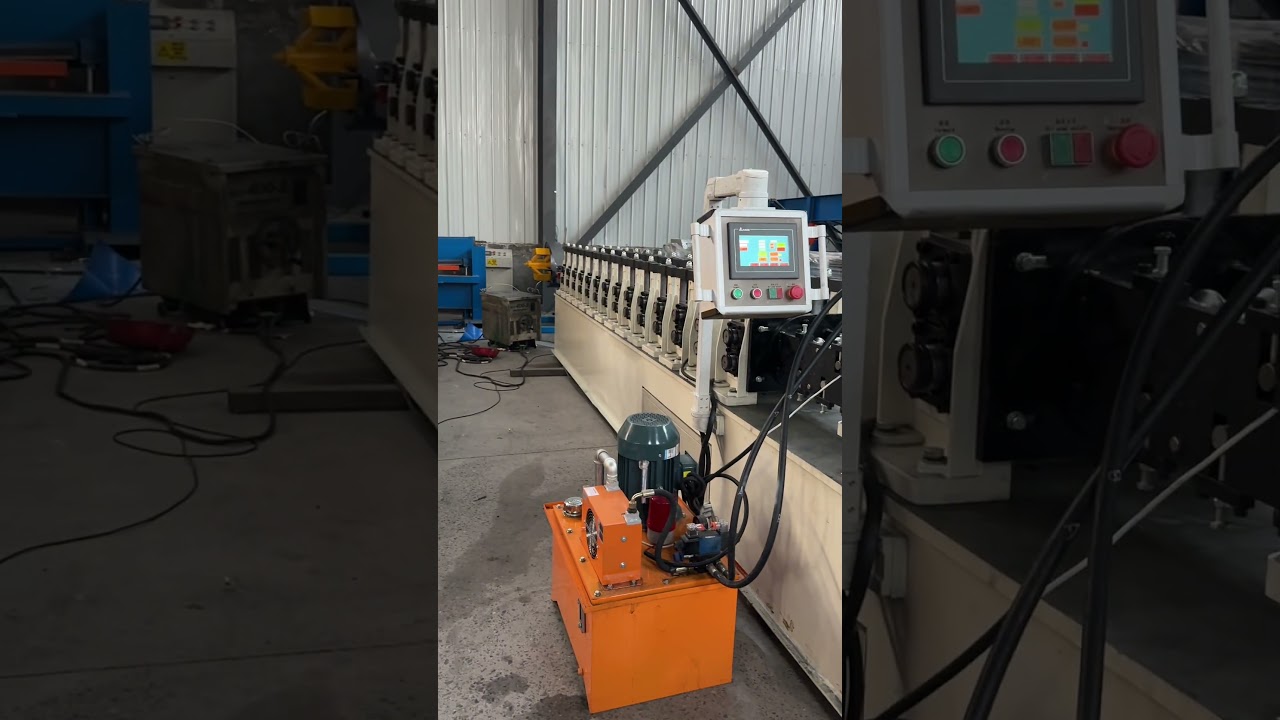 Shutter door machine 