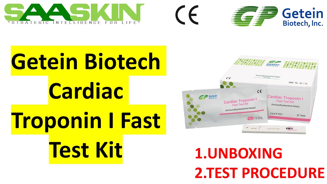 Набор для быстрого определения сердечного тропонина I Getein Biotech | Номер по каталогу - 