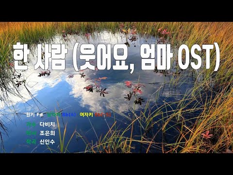 [은성 반주기] 한사람(웃어요엄마OST) - 다비치