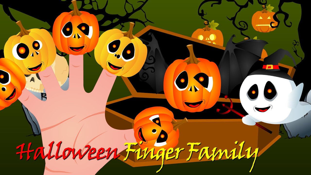 halloween finger family Halloween Pumpkin Finger Family halloween