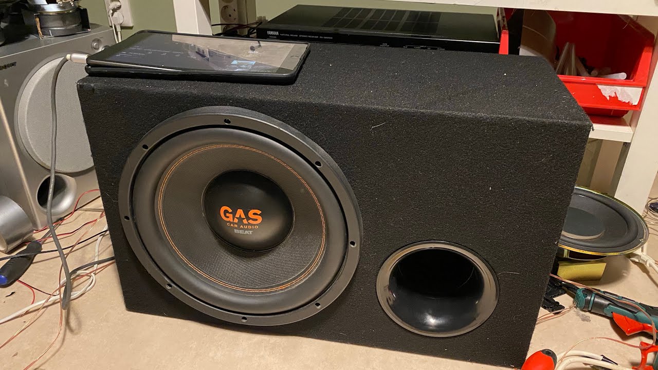 My new subwoofer bass test YouTube