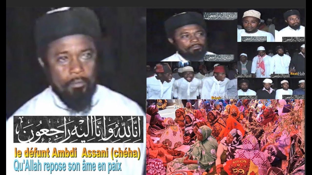 Dahira en hommage au défunt Ambdi Assani (cheha) à Acoua le 7 SEPTEMBRE 2024