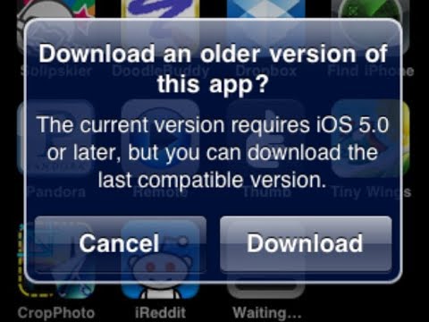 How To Install Any App On IOS 5.1.1 Or Older - (ipad First Gen)