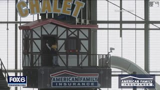 New home for Bernie: Brewers unveil Chalet at American Family Field | FOX6 News Milwaukee