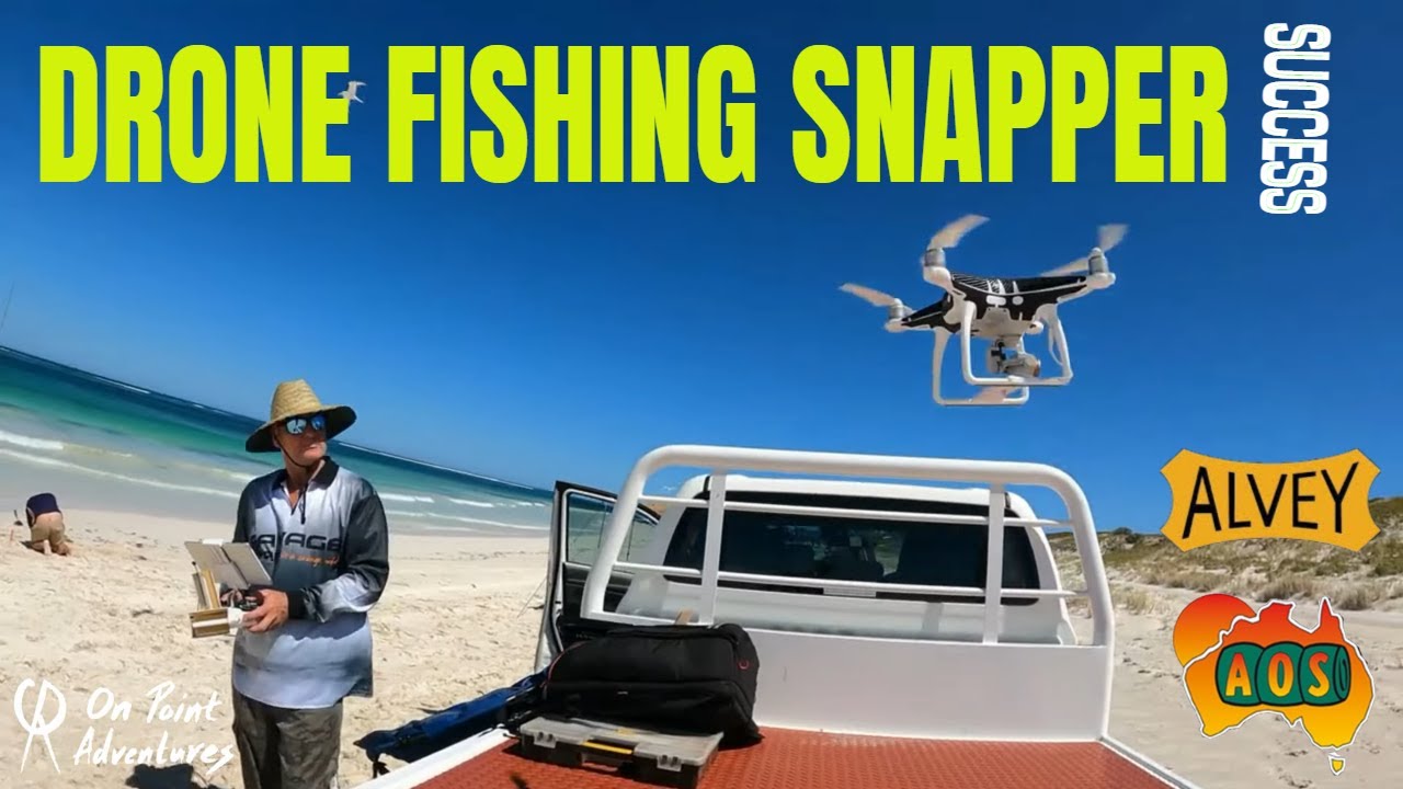 Snapper Success Drone Fishing Western Australia Beach Fishing YouTube
