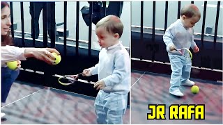 Baby Rafa - Rafael Nadal Son Centre of Attraction at Netflix Slam in Las Vegas
