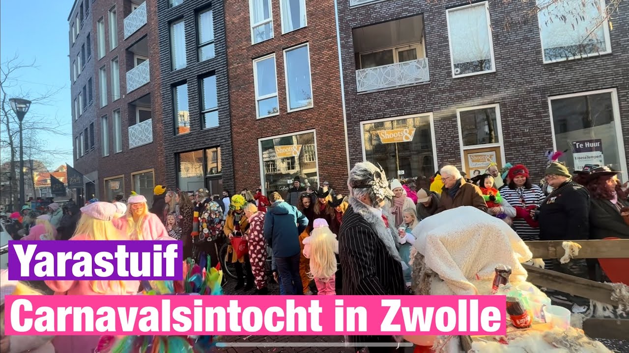 Carnaval 2026 carnavals Waage S optocht in de stad Zwolle #670 ￼￼