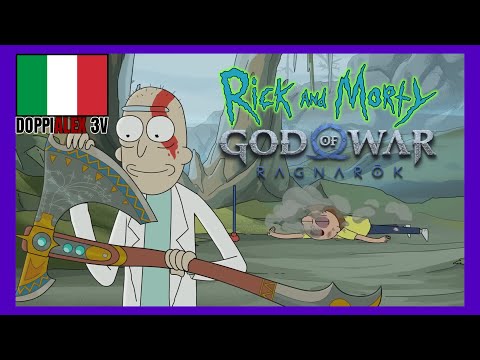 The Rick and Morty God of War Ragnarok video has been brought to