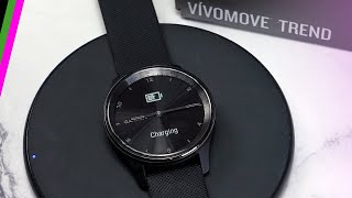 Garmin vivomove Trend Hybrid Smartwatch // In-Depth Review & Tutorial