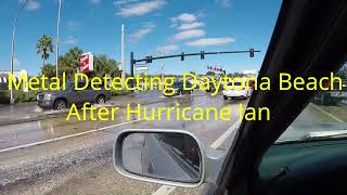 Beach Metal Detecting  IDD 267 Daytona After Hurricane Ian