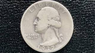 1937 WASHINGTON QUARTER: 19,696,000 MINTED AND OTHER FUN FACTS | NUMISMATIC VALUES & 1937 FUN FACTS
