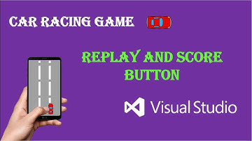 Replay and Score Button | Car Racing Game | Visual Studio | Beginners Full Tutorial HD|Swetha Selvam