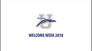 Details Welcome Week 2018 at Crandall U Update