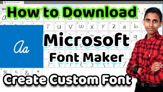 How to download microsoft font maker | simple way to download | microsoft font maker
