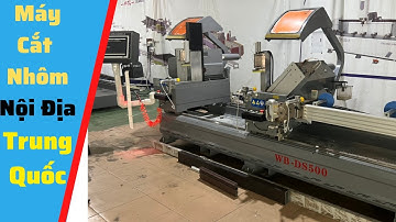 Máy cắt nhôm 2 đầu nội địa Trung Quốc || máy cắt nhôm nội địa cao cấp hiện đại nhất Việt Nam