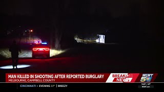 Man shot, killed following report of Northern Kentucky burglary, police say