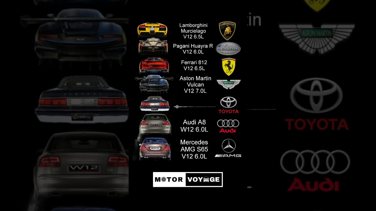 Car V12 Engine Sounds 